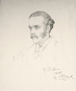 Arthur Balfour，1888年 作者 紫罗兰色礼仪